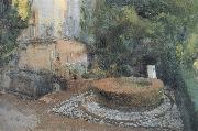 Joaquin Sorolla Fountain Garden Germany oil painting artist